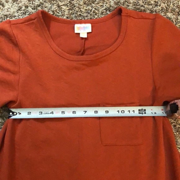 10/$30🏷❤️LulaRoe XXS orange flowing dress pocket flowy cute casual date night - Picture 6 of 9